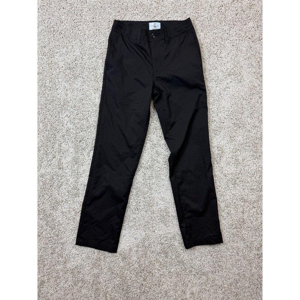 Class Club Boys Size 10 Black Modern Fit Dress Pants School Uniform Adjustable